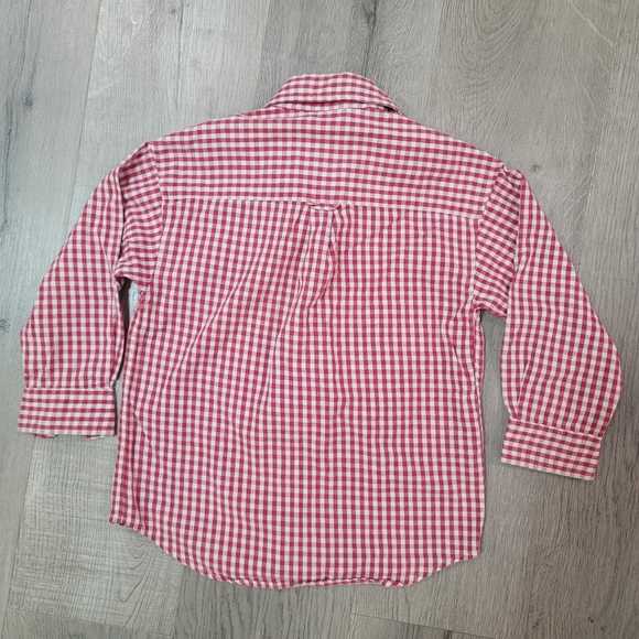 Acme kids vintage Sylvester snd tweety bird button up checkard shirt size small. - Picture 4 of 7